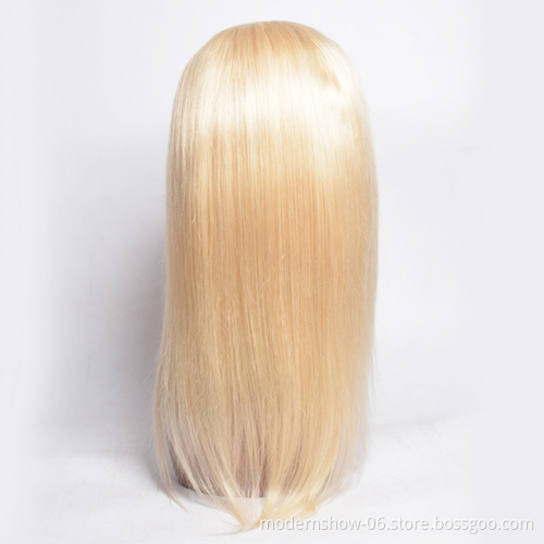 613 Hair Blonde Lace Front Wig Vendors Virgin Human Hair 613 Full Lace Wig Wholesale Best Selling 130% 150% Density Straight